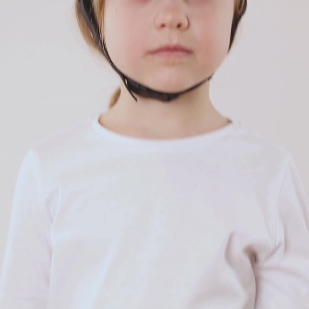 Video Baseball Cap Ribcap medical grade helmet kids girl